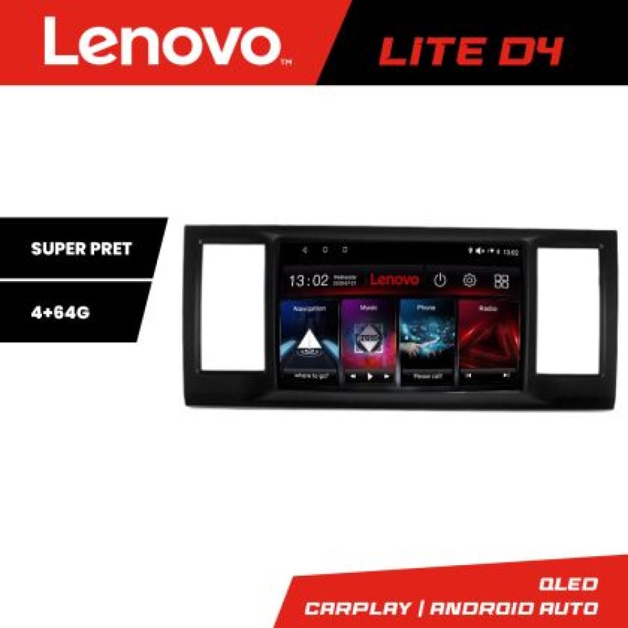 Navigatie VW Caravelle 2015- Lenovo Kit-CARAVELLE 4+64 GB Android Waze USB Navigatie Internet Youtube Radio - imagine 5