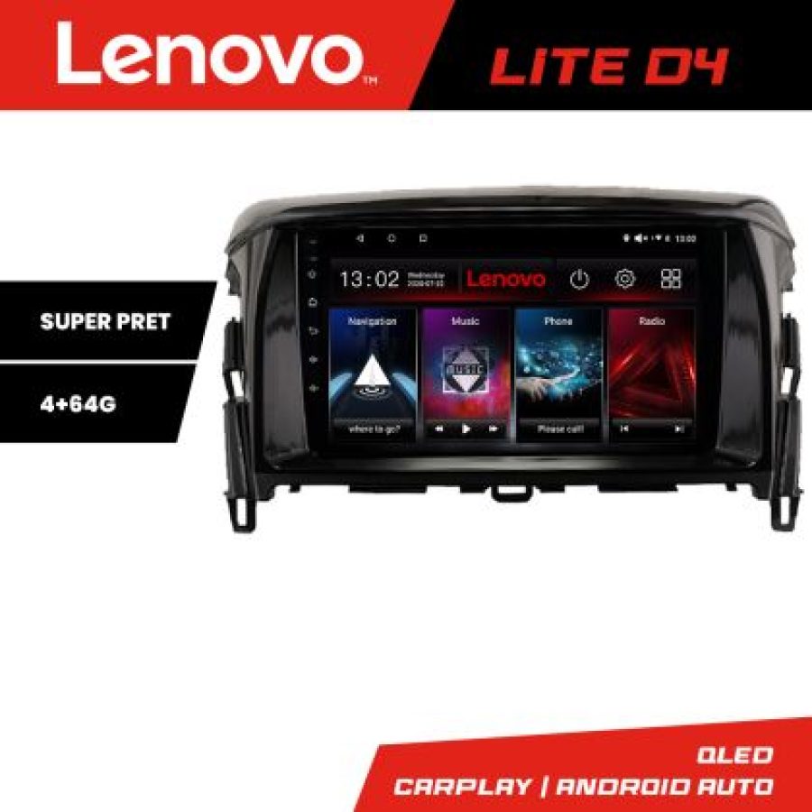 Navigatie Mitsubishi Eclipse Cross 2017- Android radio gps internet 4+64 Lenovo - imagine 5