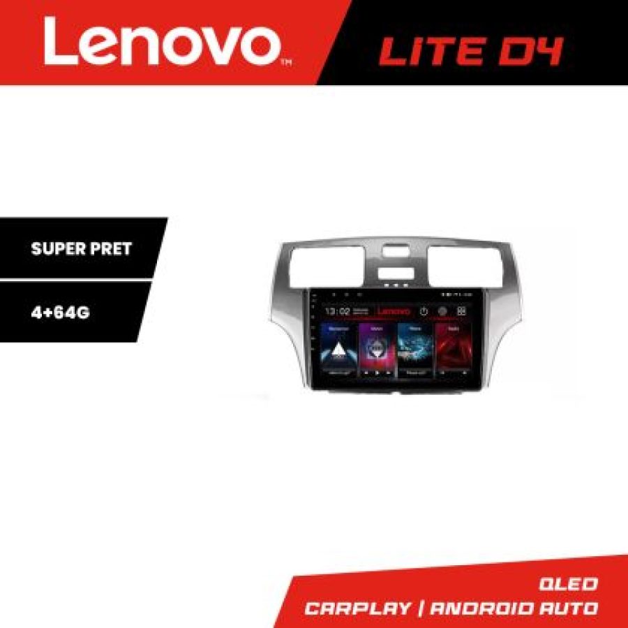 Navigatie Lexus ES intre anii 2001-2006 Android radio gps internet 4+64 Lenovo - imagine 5