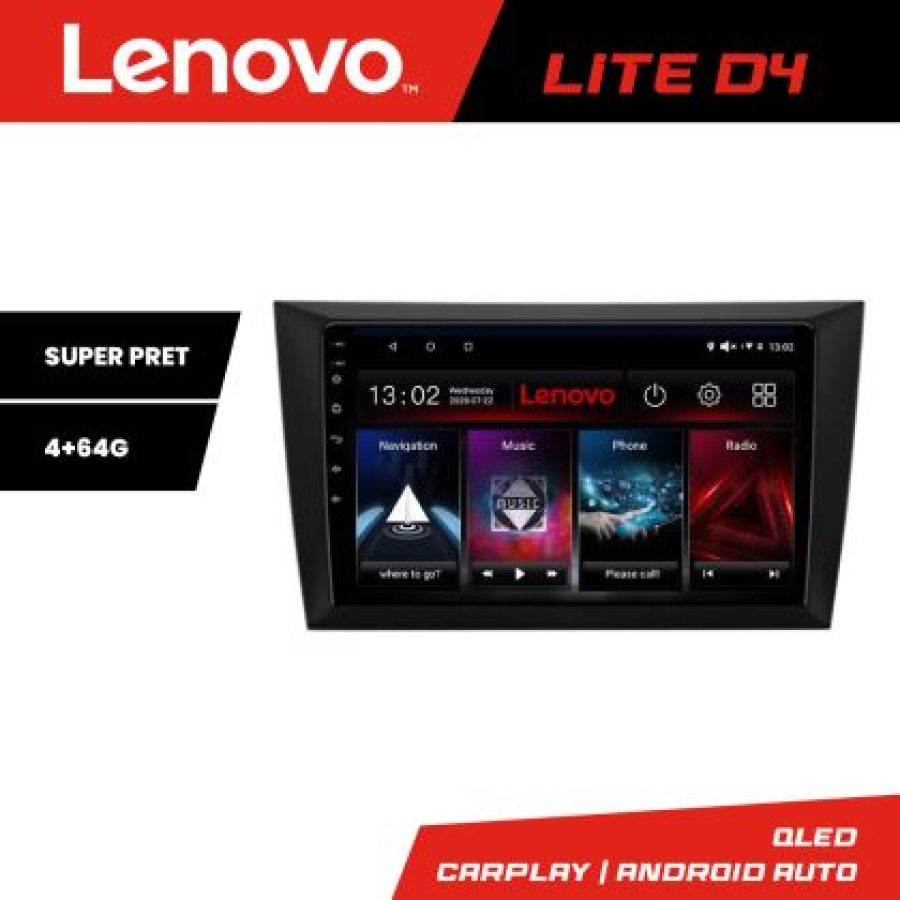 Navigatie VW Golf6 2009-2013 Lenovo Kit-GOLF6 4+64 GB Android Waze USB Navigatie Internet Youtube Radio - imagine 5