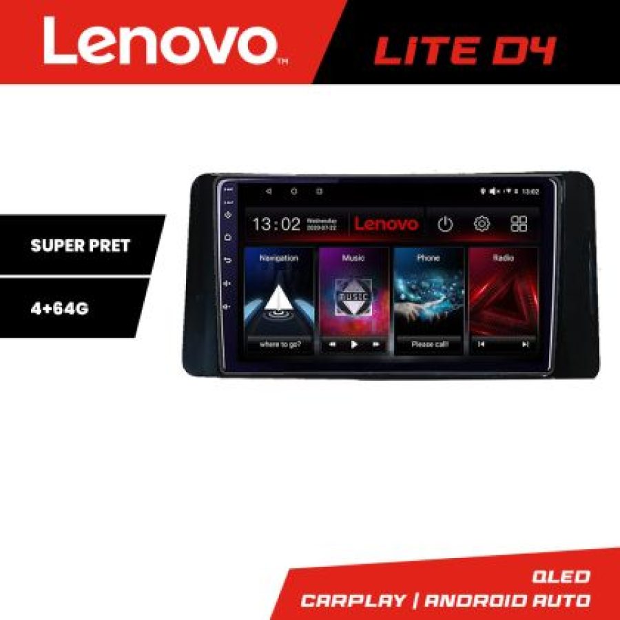 Navigatie Skoda Kamiq 2019- Android radio gps internet 4+64 Lenovo - imagine 3