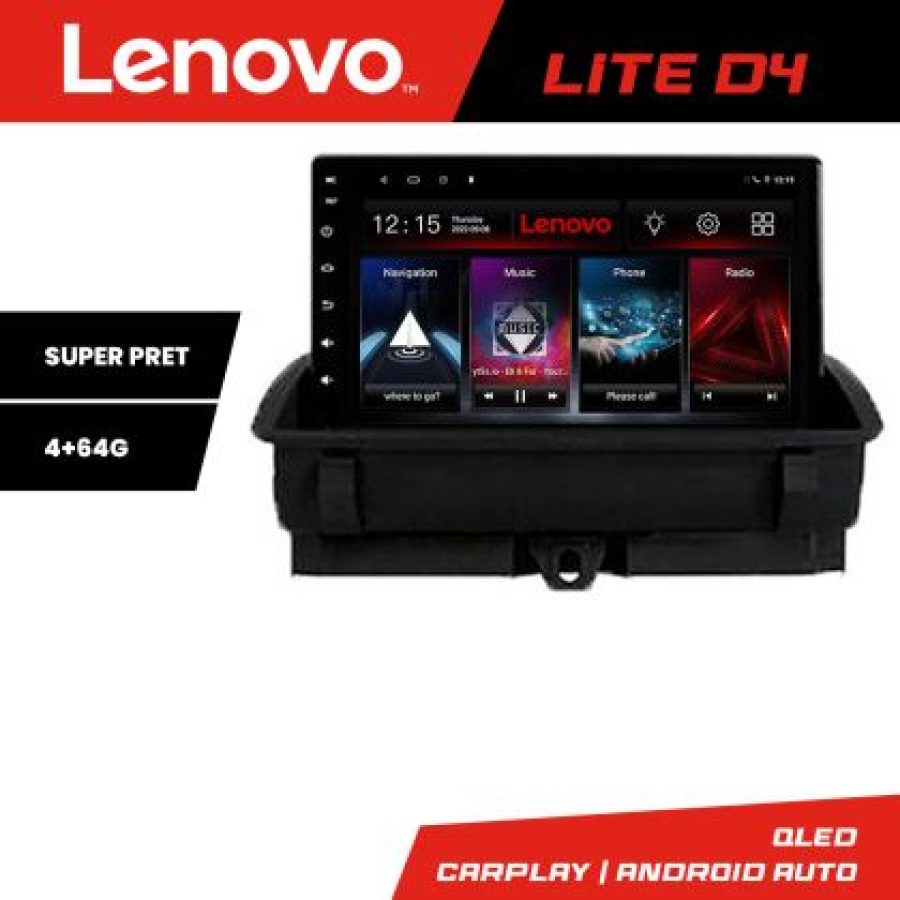 Navigatie Audi Q3 2011-2018 Android radio gps internet 4+64GB 4-Core Lenovo - imagine 5