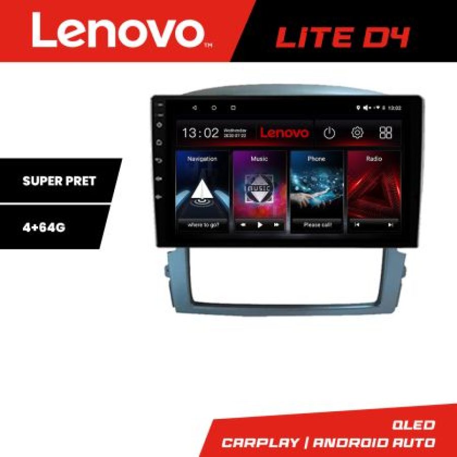 Navigatie Kia Sorento 2002-2008 Android radio gps internet 4+64 Lenovo - imagine 5