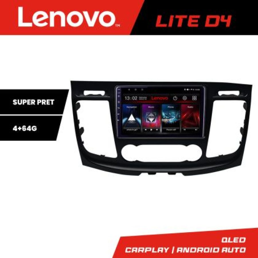Navigatie Ford Transit 2019- varianta cu ecran de fabrica Android radio gps internet 4+64 Lenovo - imagine 5