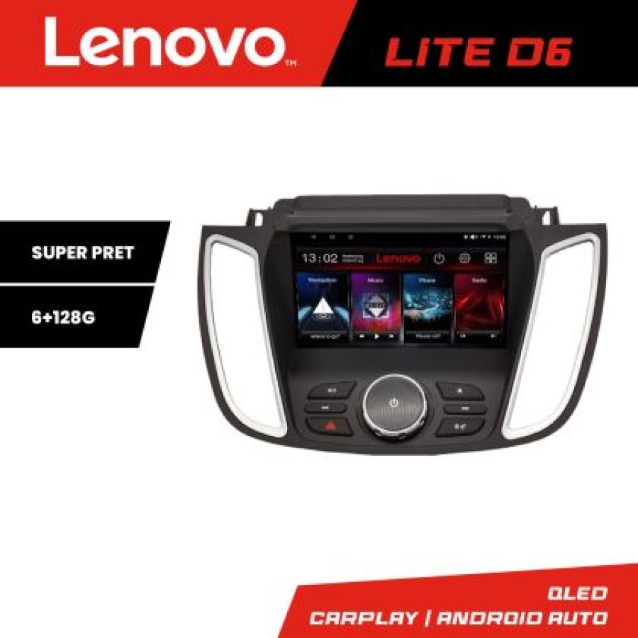 Navigatie Ford Kuga 2015-2020 SYNC2 si SYNC3 8 core 6+128 GB Android Waze USB Navigatie Internet Youtube Radio Lenovo - imagine 5