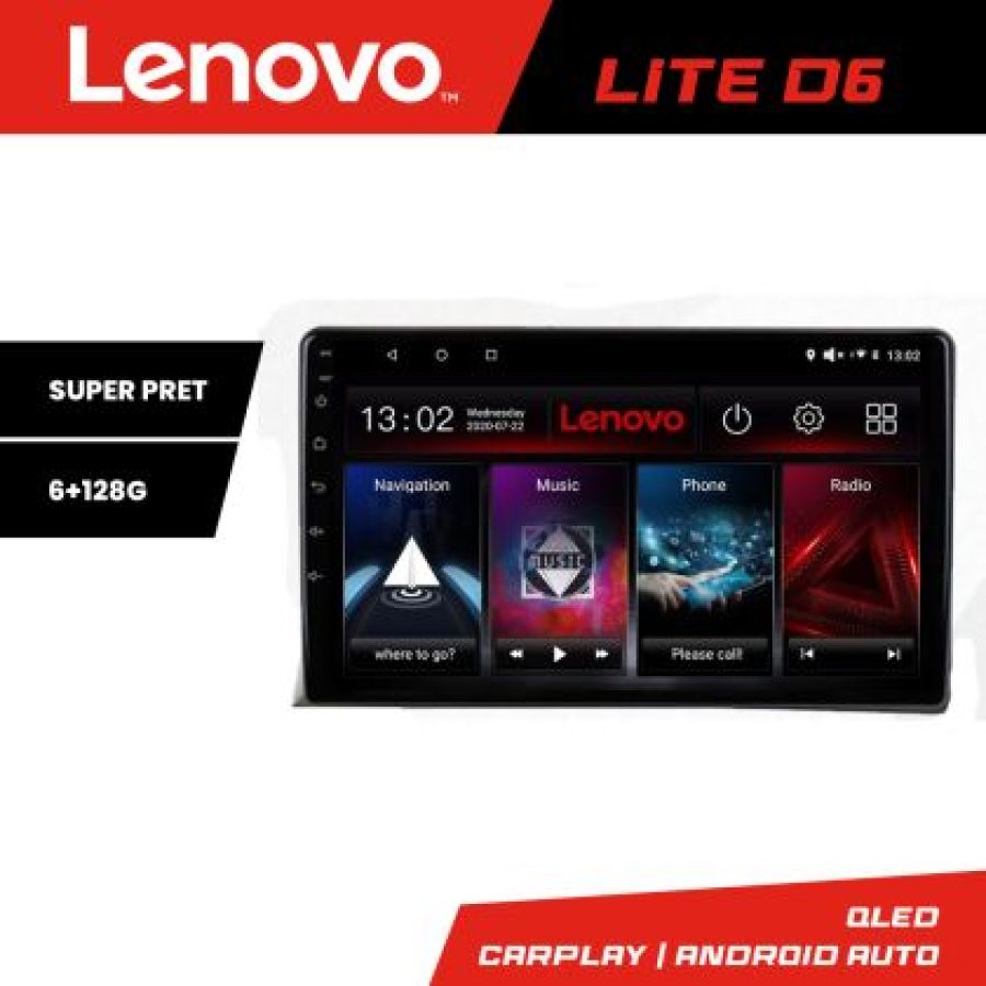 Navigatie vw multivan 2003-2015 Lenovo Kit-MULTIVAN 8 core 6+128 GB Android Waze USB Navigatie Internet Youtube Radio - imagine 3