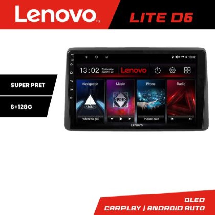 Navigatie DODGE RAM 2019- Android radio gps internet 8 core 6+128 Lenovo - imagine 5