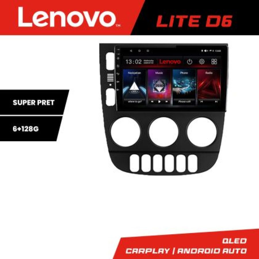 Navigatie Mercedes ML W163 1998-2005 Android radio gps internet 8 core 6+128 Lenovo - imagine 3