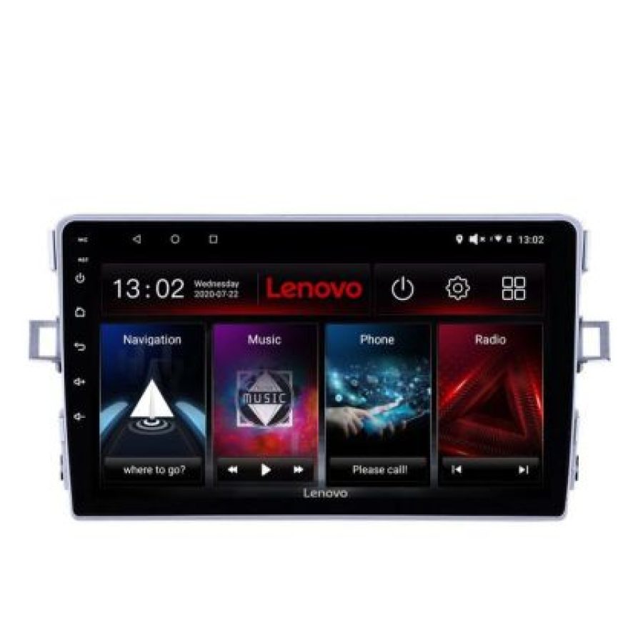 Navigatie Ford Focus 2 Manual Lenovo Kit-140-manual 8 core QLED 2K 4+64 360 Android Waze USB Navigatie Internet Youtube Radio - imagine 4