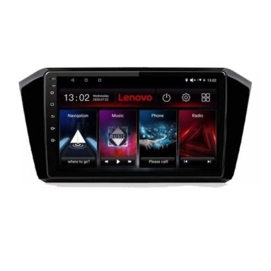 Navigatie VW Passat 2015- Lenovo Kit-518 8 core QLED 2K 4+64 360 Android Waze USB Navigatie Internet Youtube Radio - imagine 4