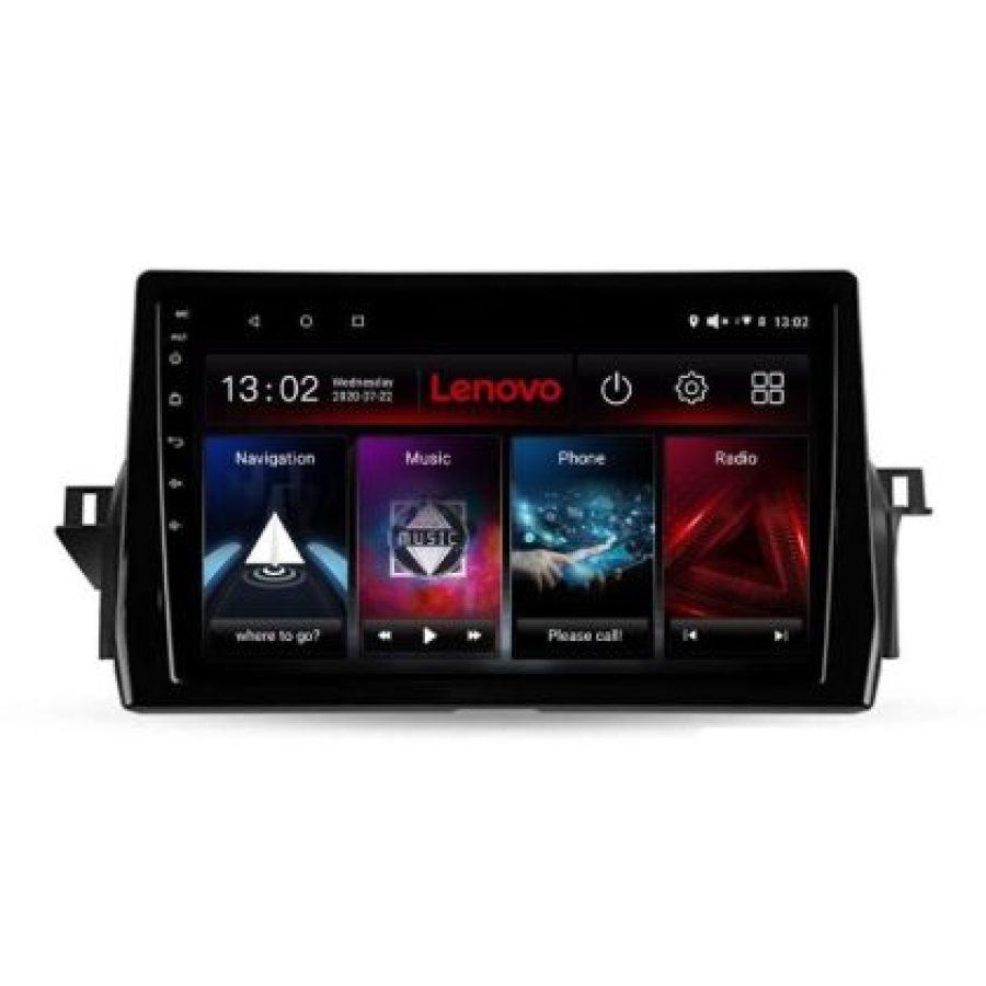 Navigatie Toyota Camry 2021- Lenovo Kit-camry2021 8 core QLED 2K 4+64 360 Android Waze USB Navigatie Internet Youtube Radio - imagine 4