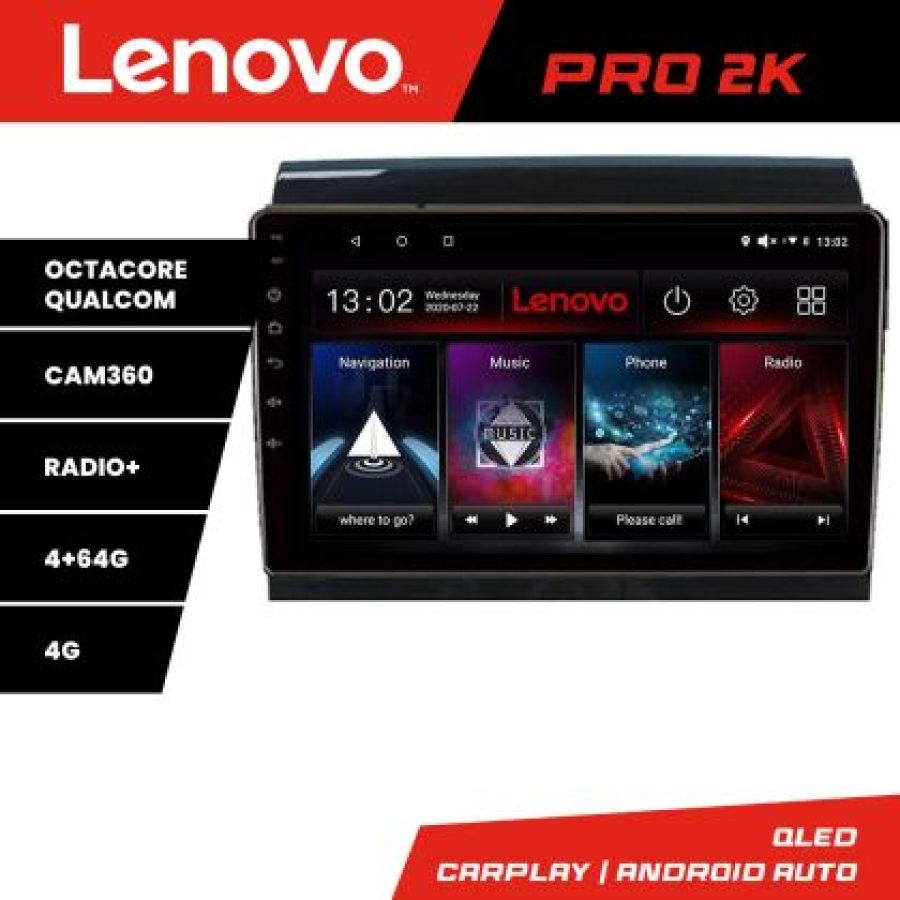 Navigatie Fiat Ducato Citroen Jumper Peugeot Expert 2006-2018 variante cu radio cd sau navigatie de fabrica Android ra v2 Lenovo - imagine 3