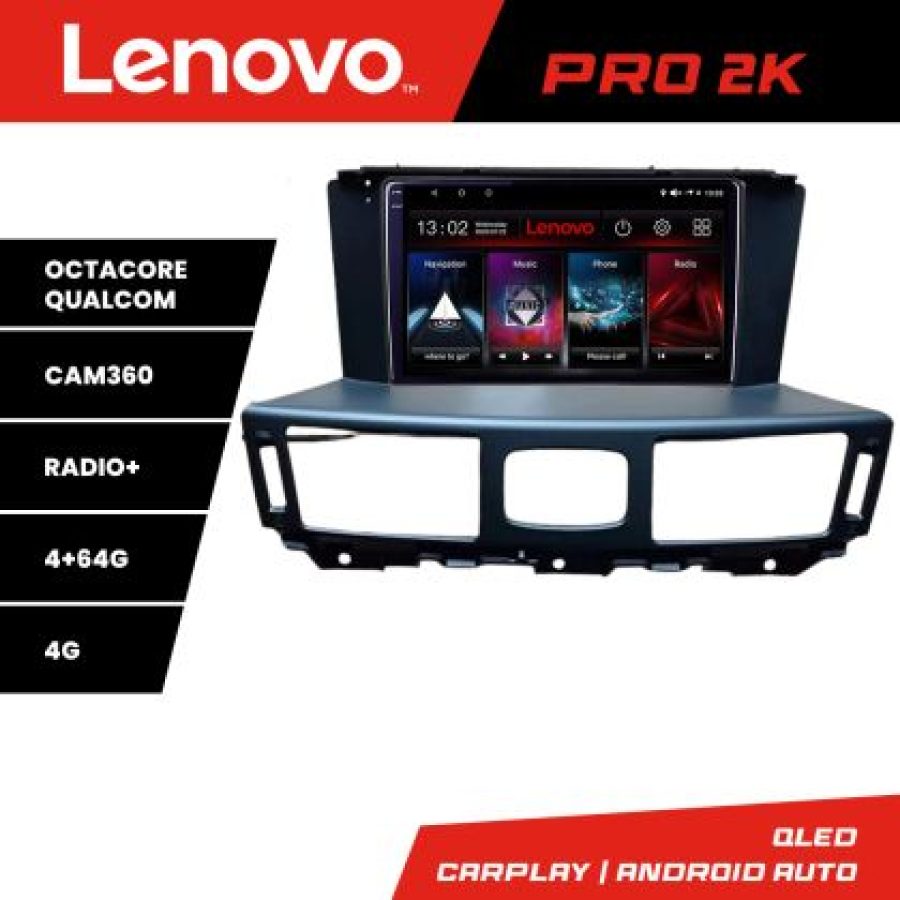 Navigatie Infinity Q70 M37 2012-2019 Android radio gps internet 8 core QLED 2K 4+64 360 Lenovo - imagine 5