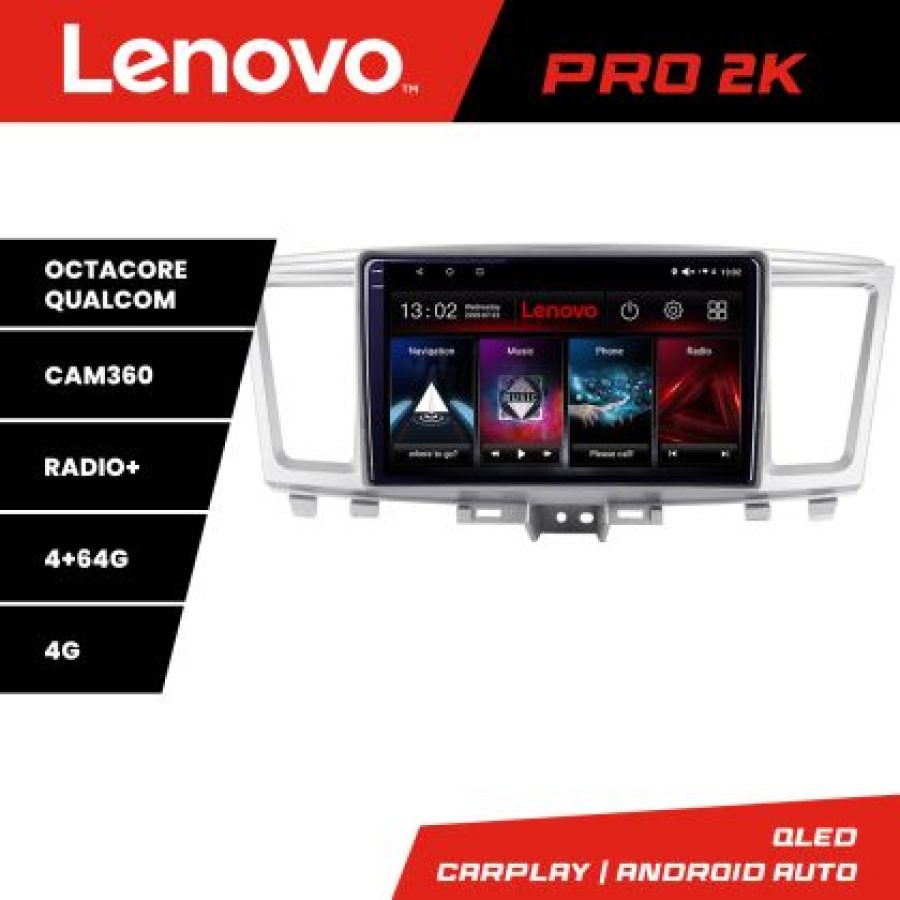 Navigatie Infinity QX60 2014-2020 Android radio gps internet 8 core QLED 2K 4+64 360 Lenovo - imagine 5