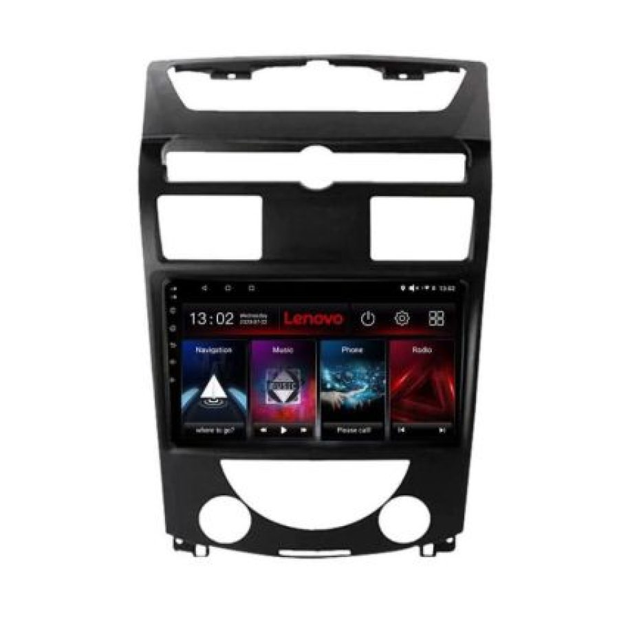 Navigatie Ssang Yong Rexton 2006-2013 Lenovo Kit- rexton07 8 core QLED 2K 4+64 360 Android Waze USB Navigatie Internet Youtube Radio - imagine 4