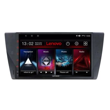 Navigatie Renault Megane 2 Lenovo Kit-098 8 core QLED 2K 8+256 360 Android Waze USB Navigatie Internet Youtube Radio - imagine 4