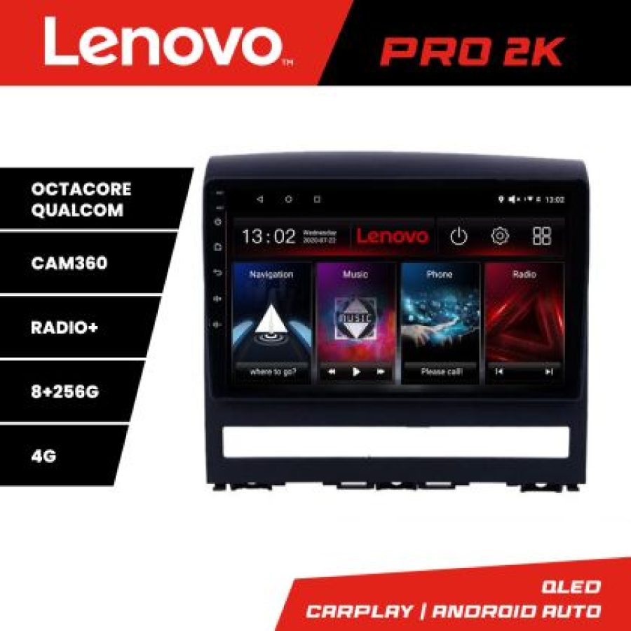 Navigatie Fiat Albea 2009-2014 Lenovo Kit-ALBEA 8 core QLED 2K 8+256 360 Android Waze USB Navigatie Internet Youtube Radio - imagine 3