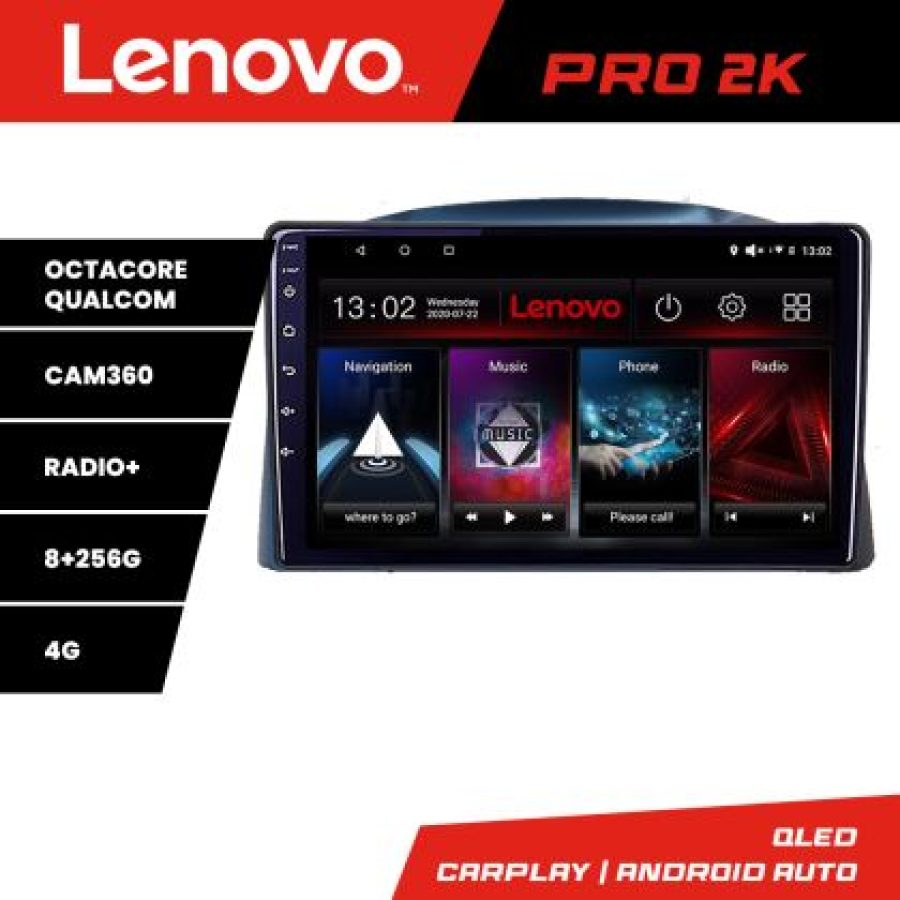 Navigatie Jeep Grand Cherokee 2004-2007 Android radio gps internet 8 core QLED 2K 8+256 360 Lenovo - imagine 3