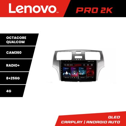 Navigatie Renault Express Android radio gps internet 8 core QLED 2K 8+256 360 Lenovo - imagine 3