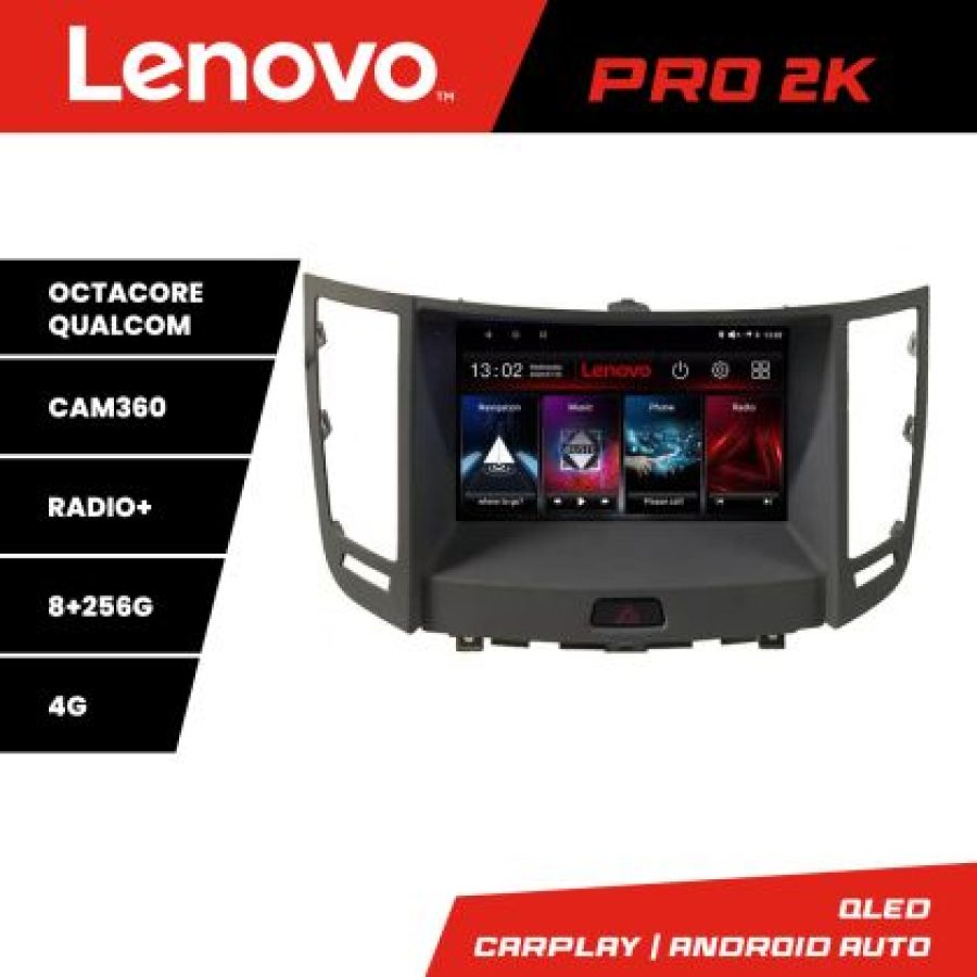 Navigatie Infinity FX intre anii 2009-2012 Android radio gps internet 8 core QLED 2K 8+256 360 Lenovo - imagine 5