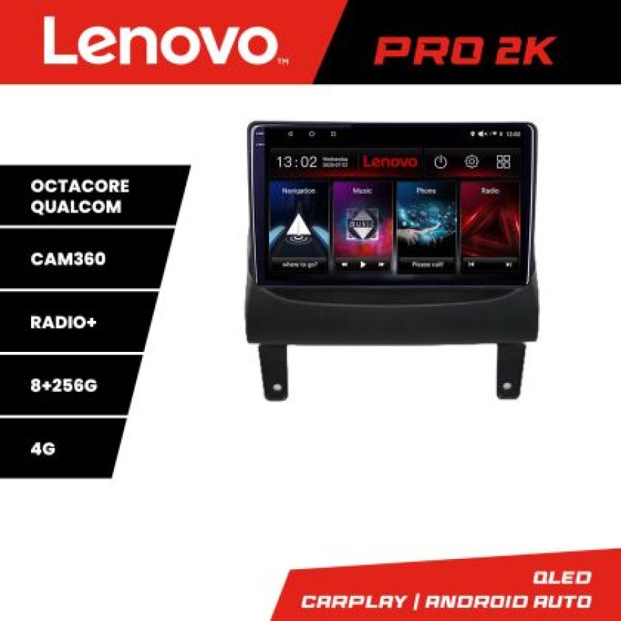 Navigatie Opel Meriva 2010-2017 Android radio gps internet 8 core QLED 2K 8+256 360 Lenovo - imagine 5