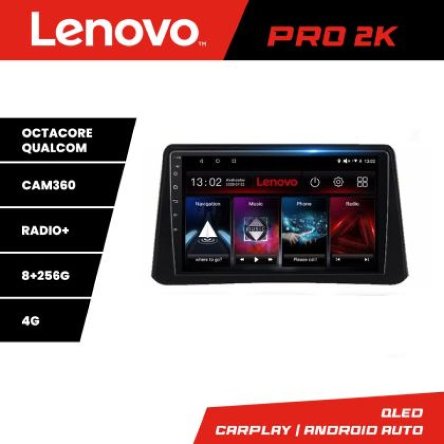Navigatie Opel Mokka 2012-2016 Lenovo Kit-MOKKA1 8 core QLED 2K 8+256 360 Android Waze USB Navigatie Internet Youtube Radio v1 - imagine 3