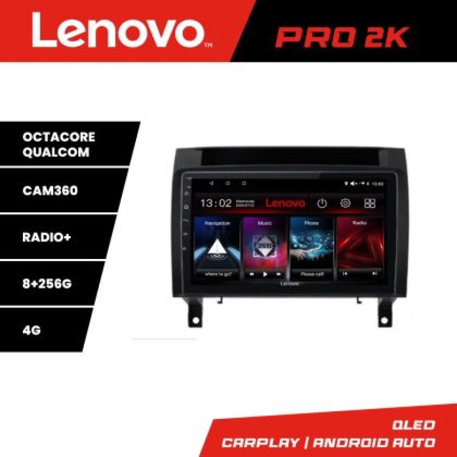 Navigatie Mercedes SLK 2004-2011 Lenovo Kit-SLK 8 core QLED 2K 8+256 360 Android Waze USB Navigatie Internet Youtube Radio - imagine 5