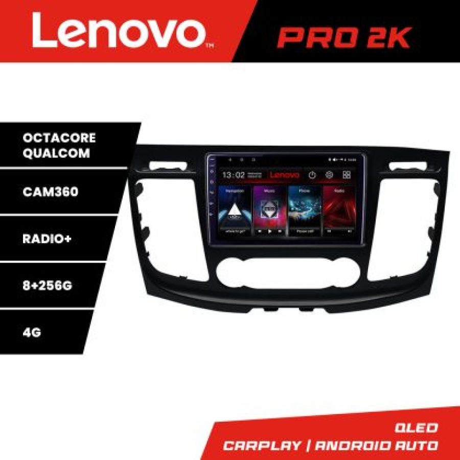 Navigatie Ford Transit 2019- varianta cu ecran de fabrica Android radio gps internet 8 core QLED 2K 8+256 360 Lenovo - imagine 5