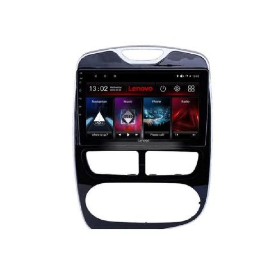 Navigatie Renault Clio 4 V1 Lenovo Kit-467 8 core QLED 2K 12+256 360 Android Waze USB Navigatie Internet Youtube Radio - imagine 4