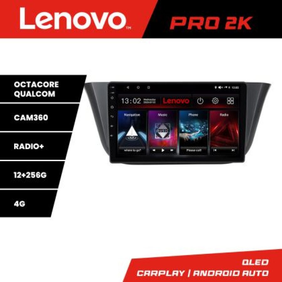Navigatie Iveco Daily intre anii 2019- Android radio gps internet 8 core QLED 2K 12+256 360 Ram Lenovo - imagine 5