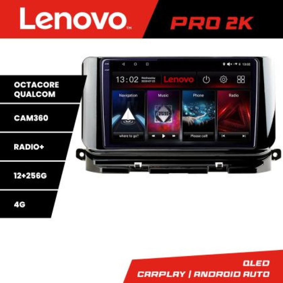 Navigatie Skoda Octavia 4 2020-2024 Android radio gps internet 8 core QLED 2K 12+256 360 Lenovo - imagine 3