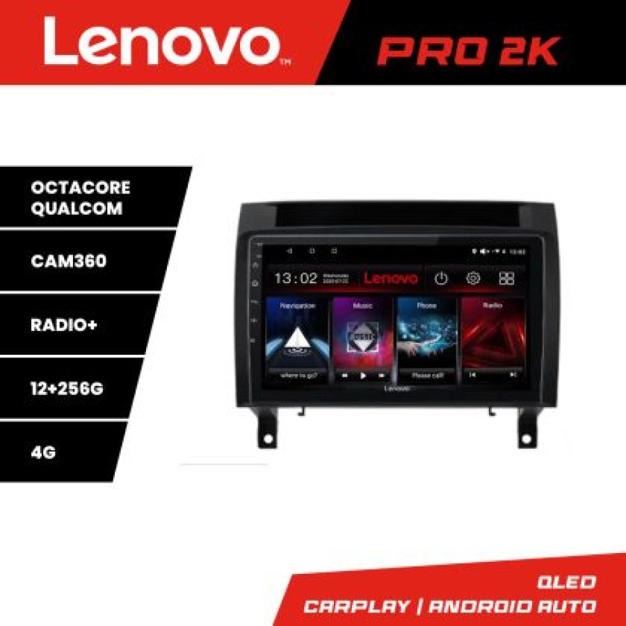 Navigatie Mercedes SLK 2004-2011 Lenovo Kit-SLK 8 core QLED 2K 12+256 360 Android Waze USB Navigatie Internet Youtube Radio - imagine 5