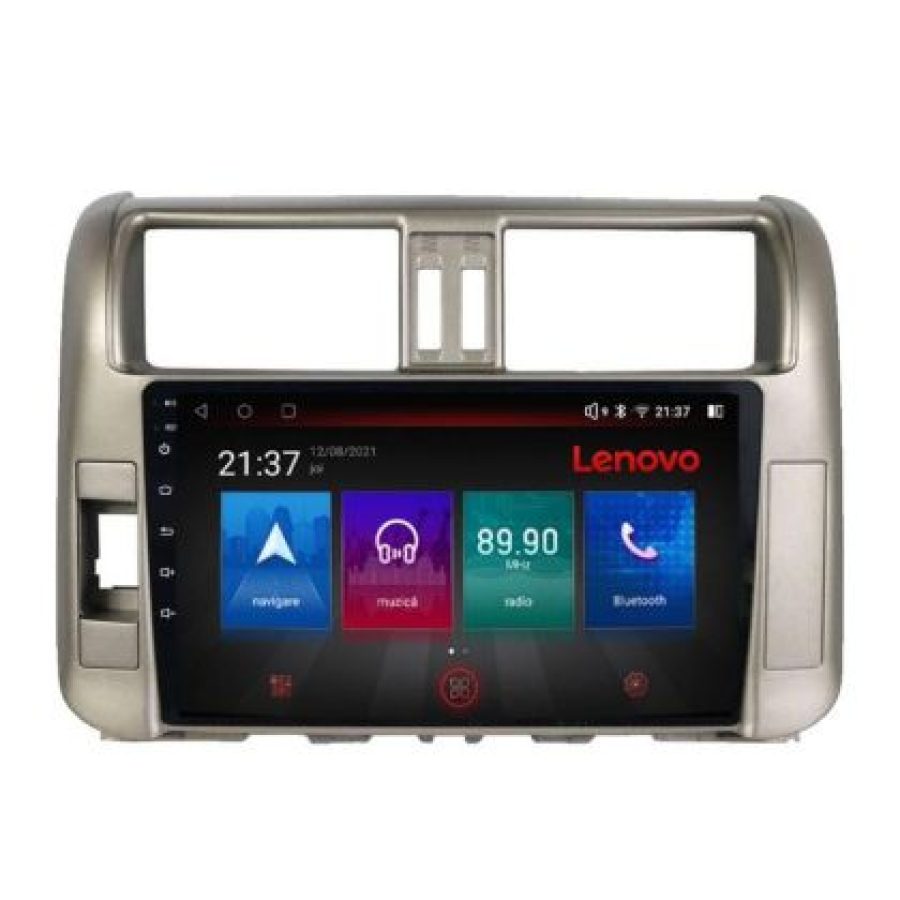 Navigatie Toyota Prado 2010-2013 Lenovo Kit-347 8 core QLED Qualcomm 4+64 360 Android Waze USB Navigatie Internet Youtube Radio - imagine 4