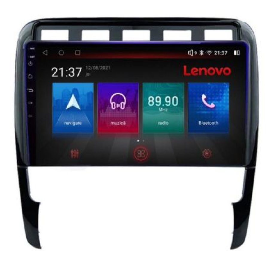 Navigatie Porsche Cayenne 2002-2011 Lenovo Kit-443 8 core QLED Qualcomm 4+64 360 Android Waze USB Navigatie Internet Youtube Radio - imagine 4