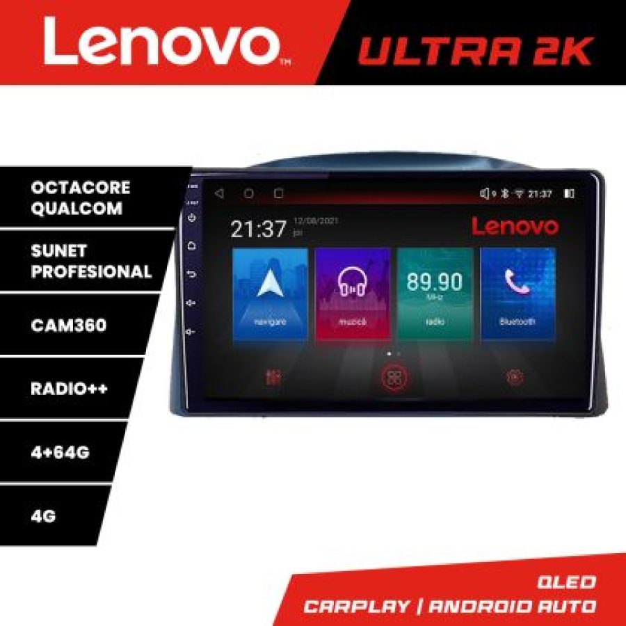 Navigatie Jeep Grand Cherokee 2004-2007 Android radio gps internet 8 core QLED Qualcomm 4+64 360 Lenovo - imagine 3