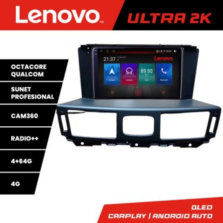 Navigatie Infinity Q70 M37 2012-2019 Android radio gps internet 8 core QLED Qualcomm 4+64 360 Lenovo - imagine 3