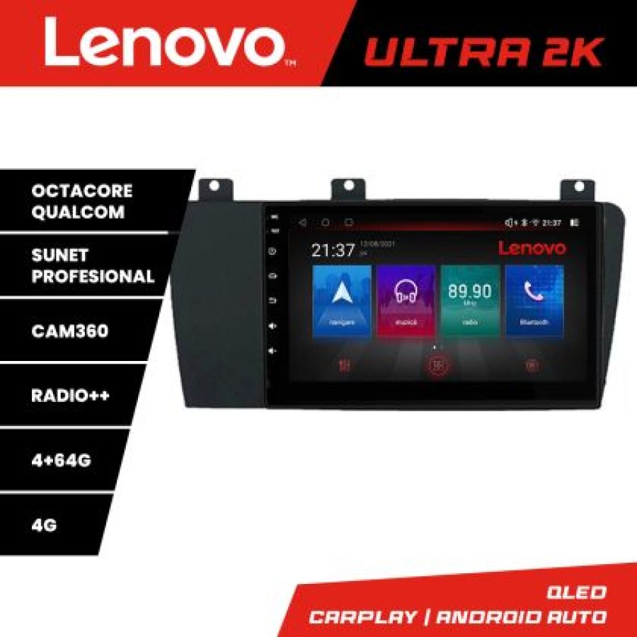 Navigatie Volvo S60 2002-2008 Android radio gps internet 8 core QLED Qualcomm 4+64 360GB 4-Core Lenovo - imagine 3