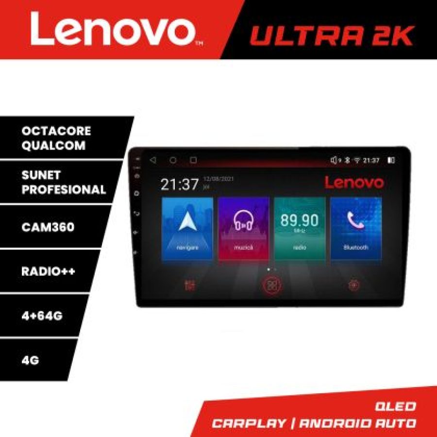 Navigatie Opel Zafira Corsa Astra Antara Vectra 2005-2014 Lenovo Kit-ZAFIRA-B 8 core QLED Qualcomm 4+64 360 Android Waze USB Navigatie Internet Youtube - imagine 3