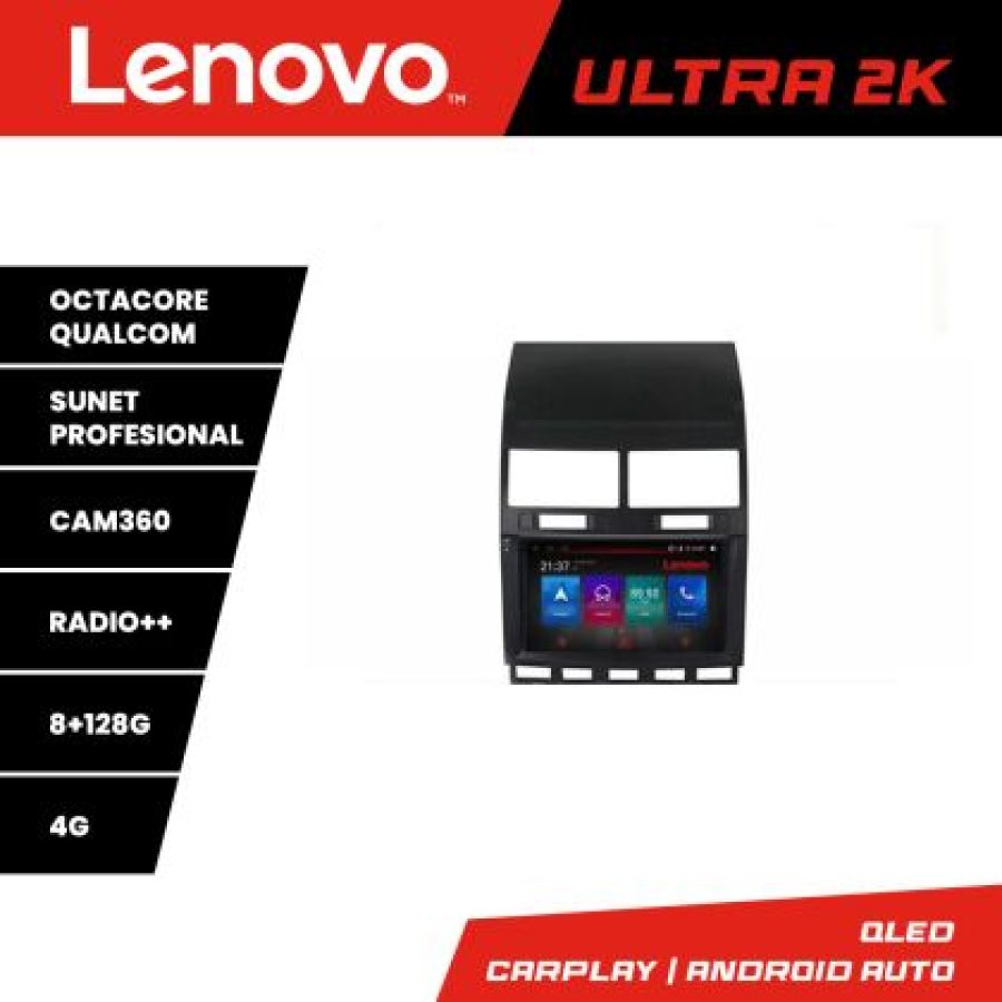 Navigatie VW Touareg 2004-2011 M-042 Octa Core Android Radio Bluetooth GPS WIFI/4G DSP 2K 8+128GB 360 Toslink - imagine 3