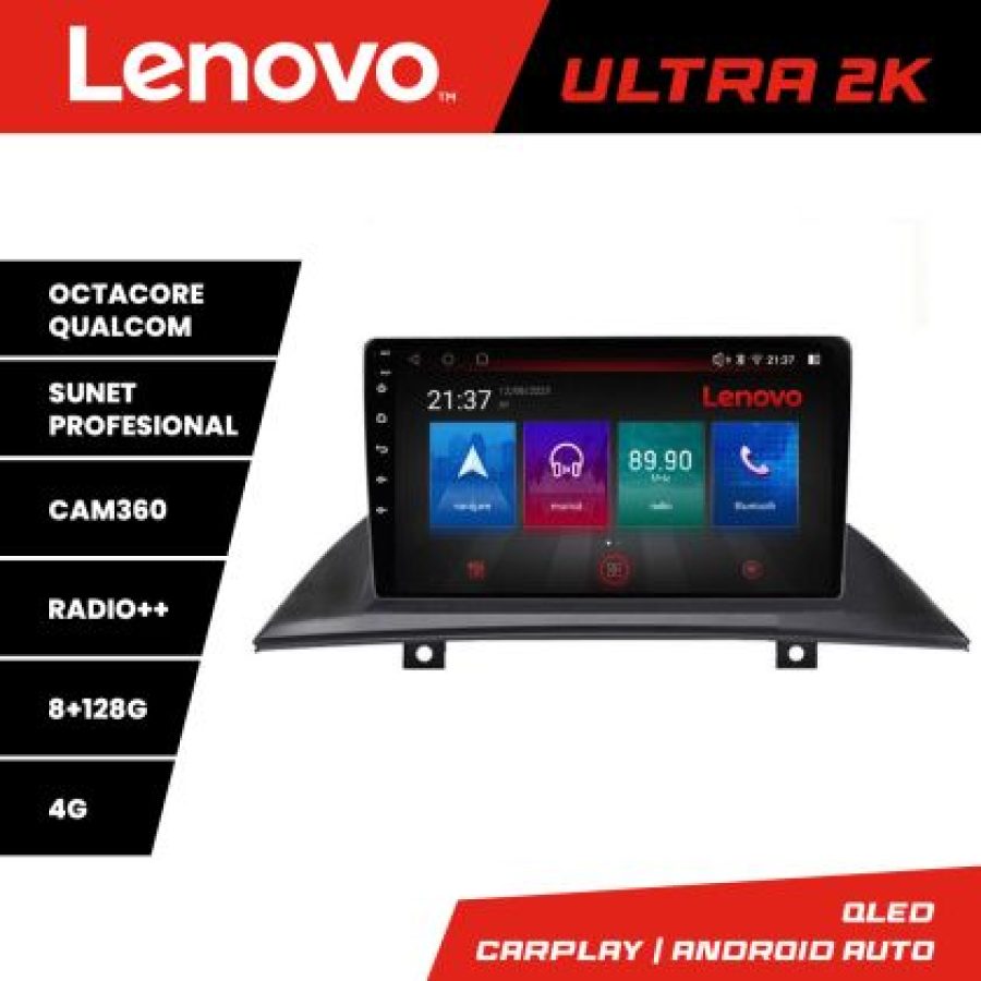 Navigatie BMW X3 2004-2012 M-083 Octa Core Android Radio Bluetooth GPS WIFI/4G DSP 2K 8+128GB 360 Toslink - imagine 3