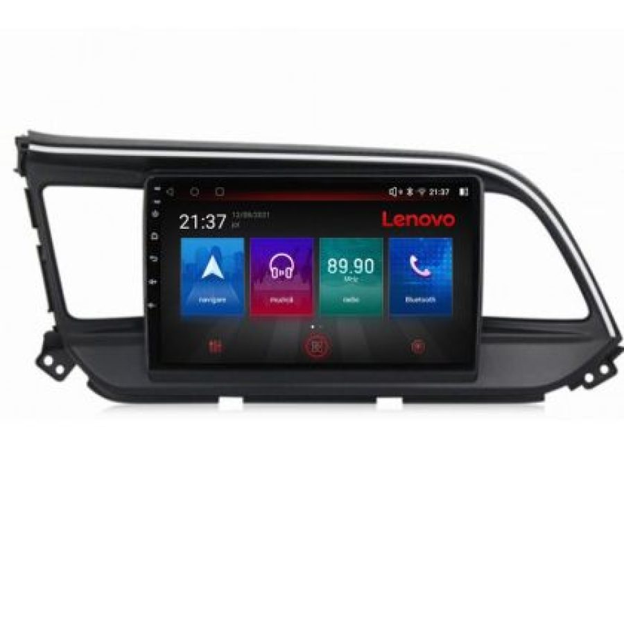 Navigatie HHyundai Elantra 2018- M-1581 Octa Core Android Radio Bluetooth GPS WIFI/4G DSP 2K 8+128GB 360 Toslink - imagine 4