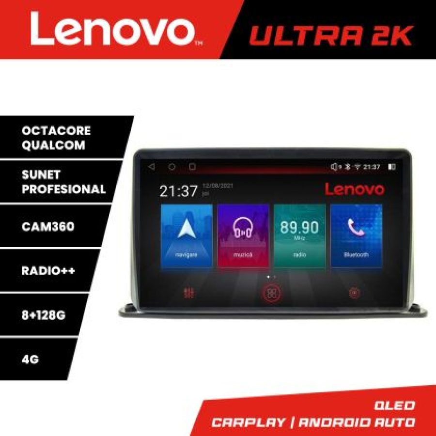 Navigatie universala 2 din 9 inch Octa Core Android Radio Bluetooth GPS WIFI/4G DSP 2K 8+128GB 360 Toslink - imagine 3