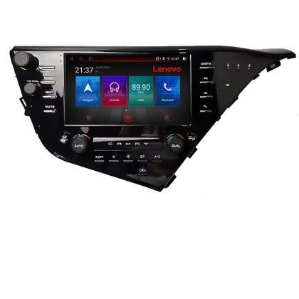 Navigatie Toyota Camry 2017-2021 V2 Octa Core Android Radio Bluetooth GPS WIFI/4G DSP 2K 8+128GB 360 Toslink - imagine 4