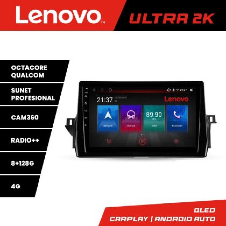 Navigatie Toyota Camry 2021- M-camry2021 Octa Core Android Radio Bluetooth GPS WIFI/4G DSP 2K 8+128GB 360 Tosli - imagine 3