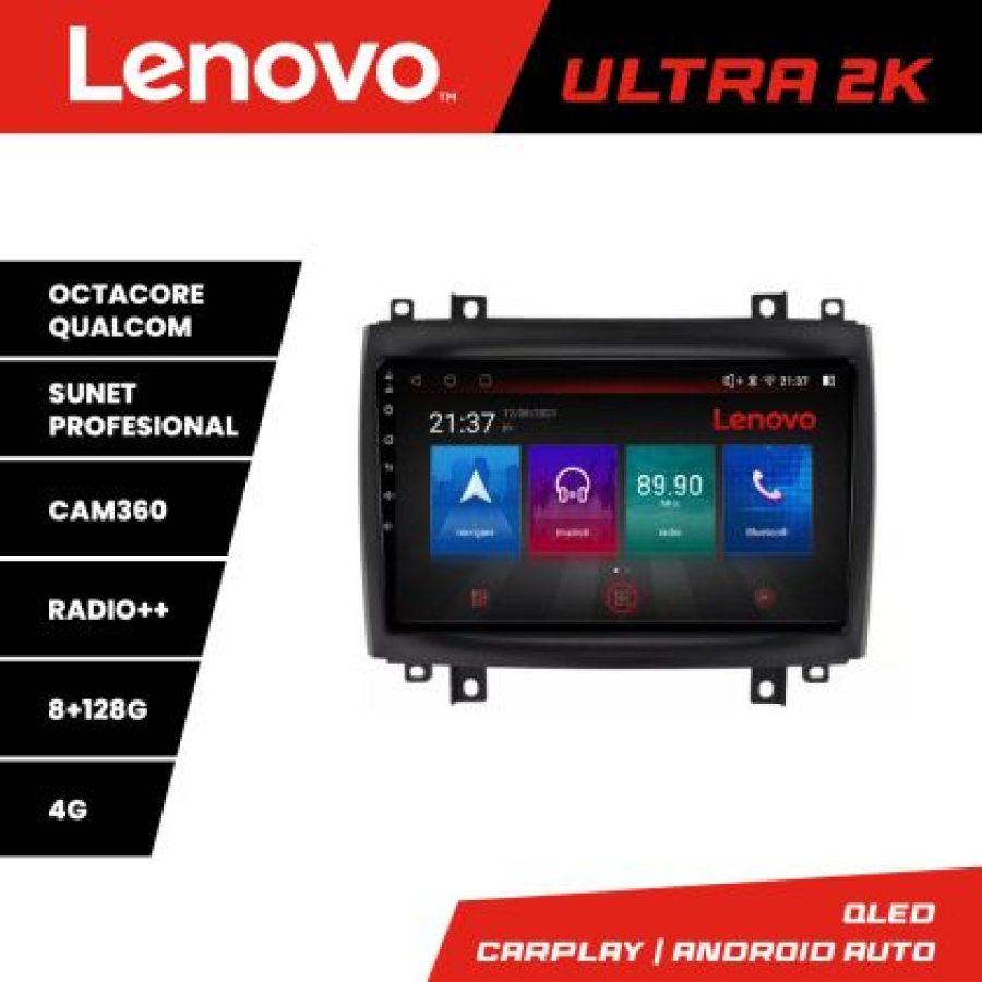 Navigatie Cadillac CTS intre anii 2003-2007 Octa Core Android Radio Bluetooth GPS WIFI/4G DSP 2K 8+128GB 360 To - imagine 3