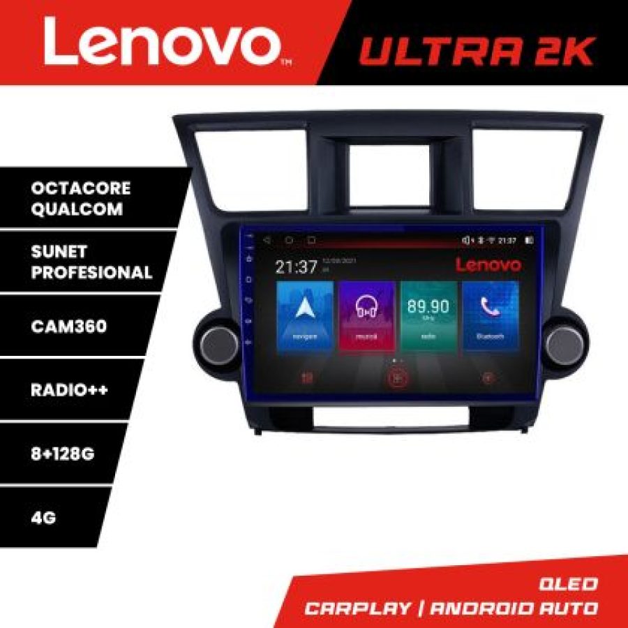 Navigatie Honda HR-V 2013-2018 Octa Core Android Radio Bluetooth GPS WIFI/4G DSP 2K 8+128GB 360 Toslink - imagine 3