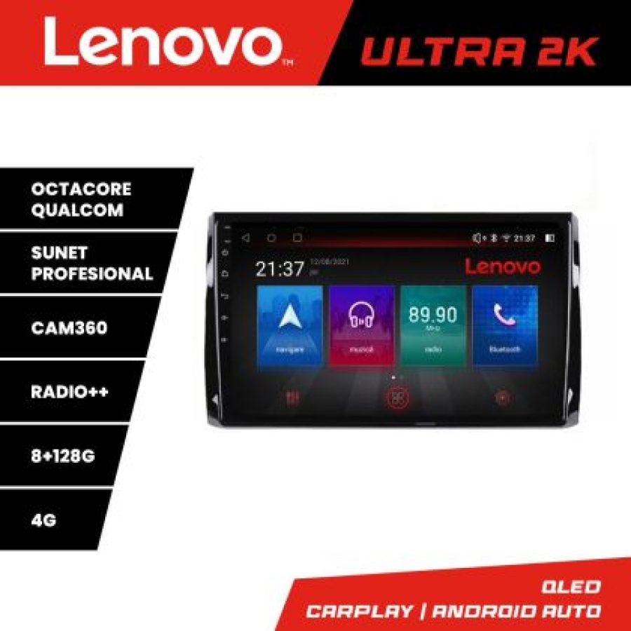 Navigatie Skoda Kodiaq M-KODIAQ Octa Core Android Radio Bluetooth GPS WIFI/4G DSP 2K 8+128GB 360 Toslink - imagine 3