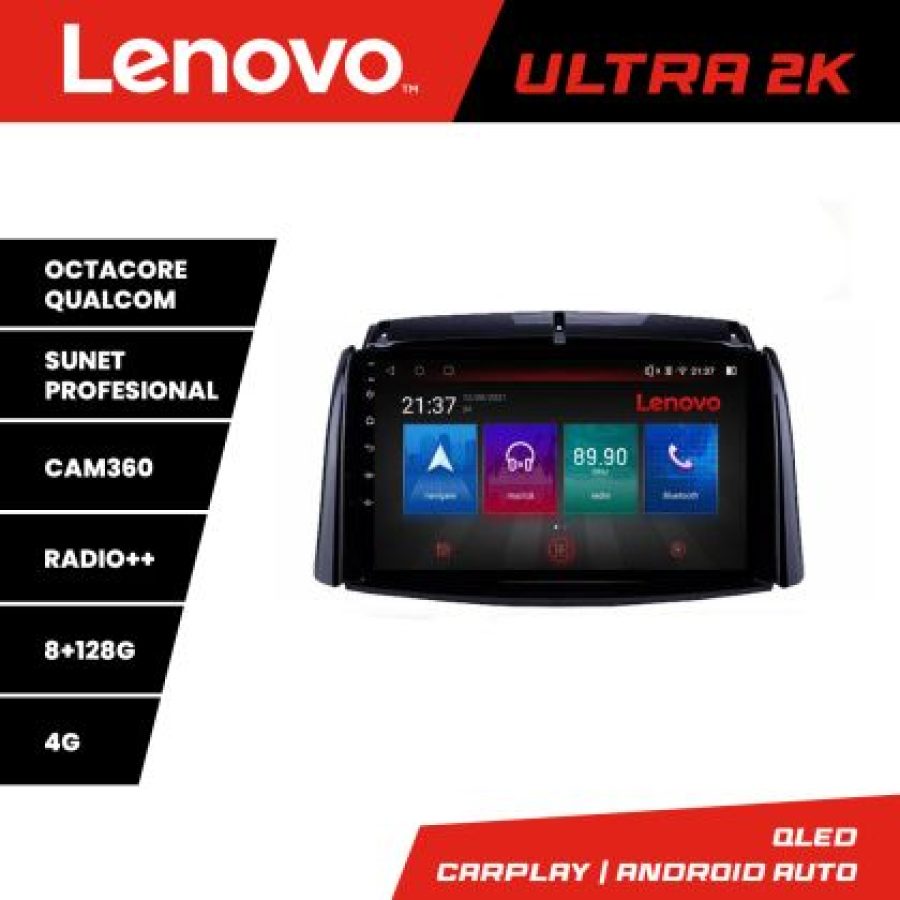 Navigatie Renault Koleos 2009-2016 M-KOLEOS Octa Core Android Radio Bluetooth GPS WIFI/4G DSP 2K 8+128GB 360 To - imagine 3