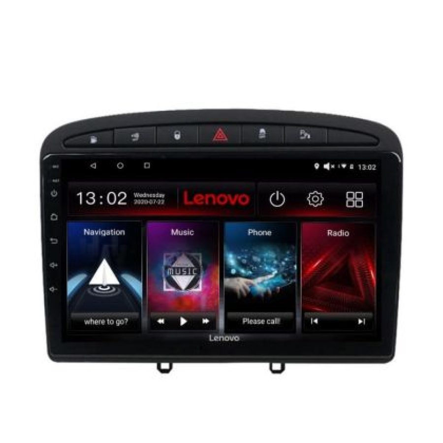 Navigatie Peugeot 308 Quad Core Lenovo Kit-038 4+64 GB Android Waze USB Navigatie Internet Youtube Radio - imagine 7