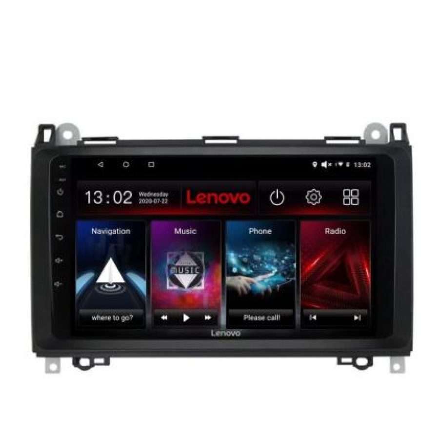 Navigatie Mercedes VW Lenovo Kit-068 4+64 GB Android Waze USB Navigatie Internet Youtube Radio - imagine 7